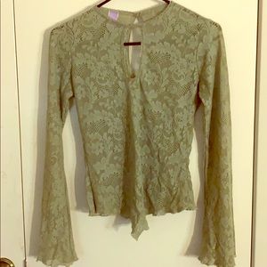 Lacy lightweight top